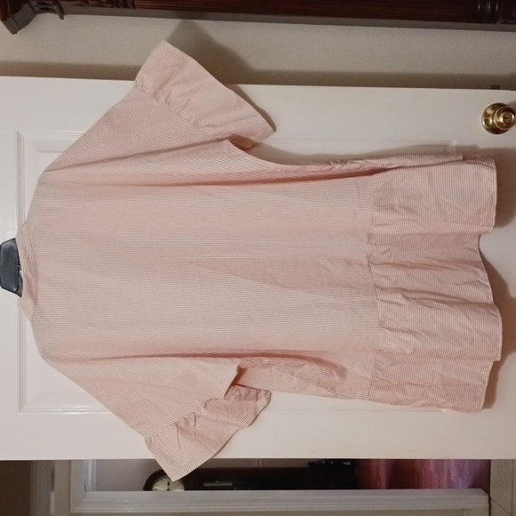 Simplee Apparel Pink Striped Mini Dress - Picture 8 of 8